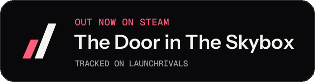 Dark launch badge for The Door in The Skybox