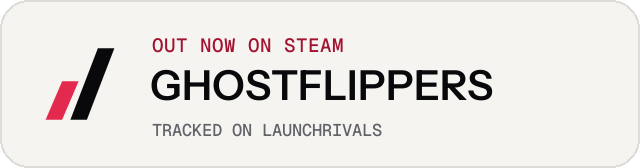 Light launch badge for GHOSTFLIPPERS
