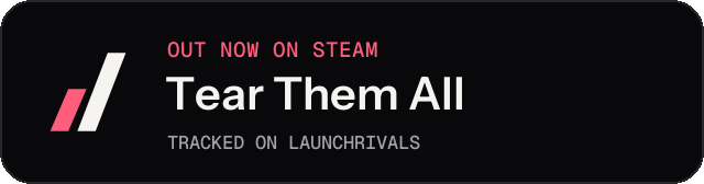 Dark launch badge for Tear Them All