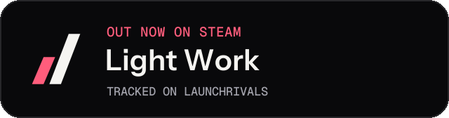 Dark launch badge for Light Work