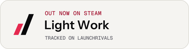 Light launch badge for Light Work