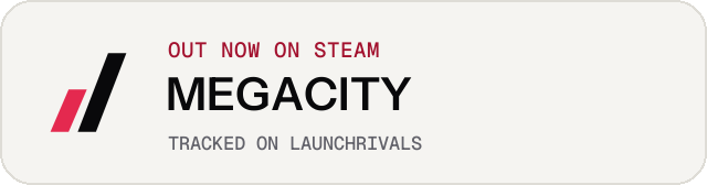 Light launch badge for MEGACITY