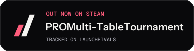 Dark launch badge for PROMulti-TableTournament