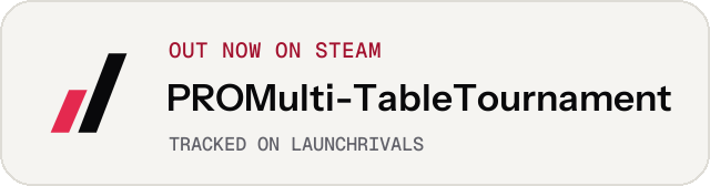 Light launch badge for PROMulti-TableTournament