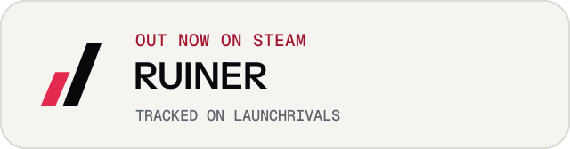 Light launch badge for RUINER