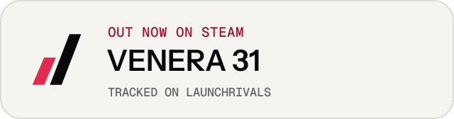 Light launch badge for VENERA 31