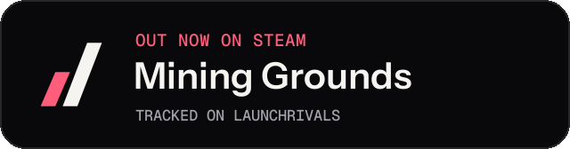 Dark launch badge for Mining Grounds