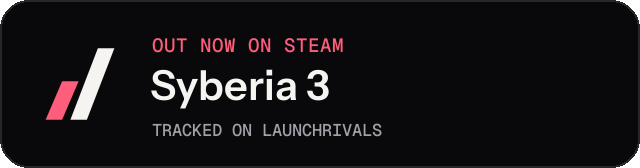 Dark launch badge for Syberia 3