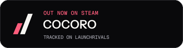 Dark launch badge for COCORO
