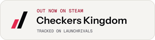 Light launch badge for Checkers Kingdom