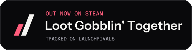 Dark launch badge for Loot Gobblin' Together