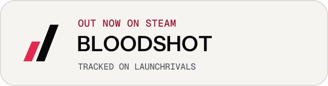 Light launch badge for BLOODSHOT