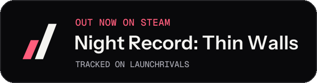 Dark launch badge for Night Record: Thin Walls