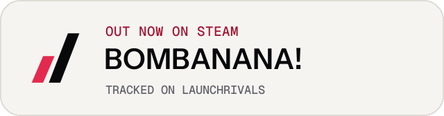 Light launch badge for BOMBANANA!