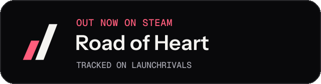 Dark launch badge for Road of Heart