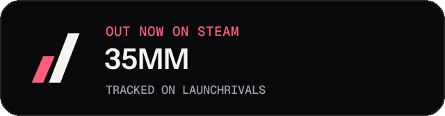 Dark launch badge for 35MM