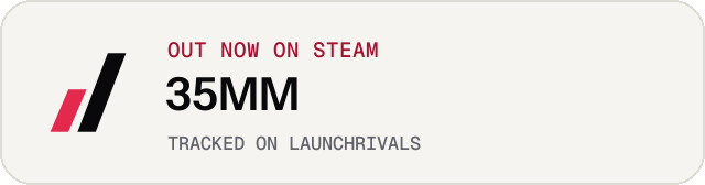 Light launch badge for 35MM