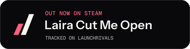 Dark launch badge for Laira Cut Me Open