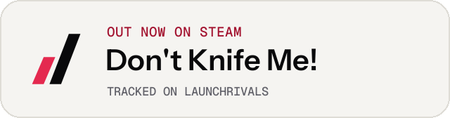 Light launch badge for Don't Knife Me!