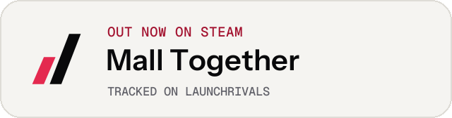 Light launch badge for Mall Together
