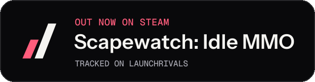 Dark launch badge for Scapewatch: Idle MMO