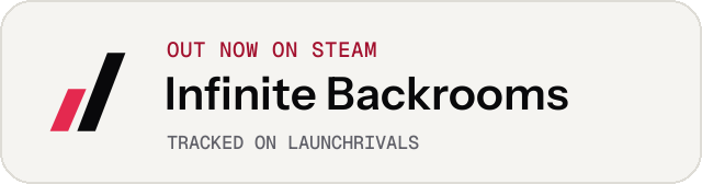 Light launch badge for Infinite Backrooms