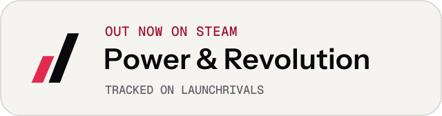 Light launch badge for Power & Revolution