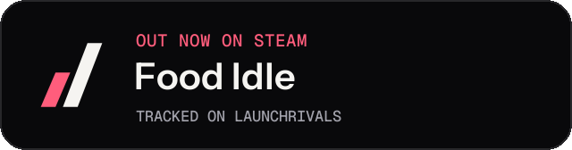 Dark launch badge for Food Idle