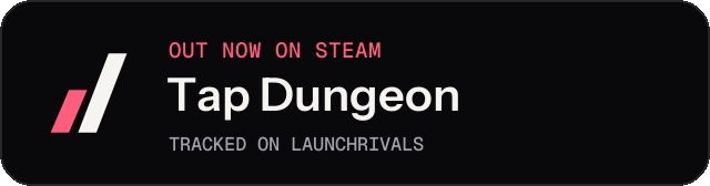 Dark launch badge for Tap Dungeon