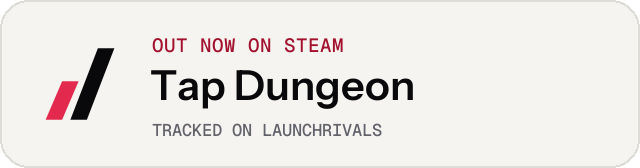 Light launch badge for Tap Dungeon