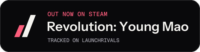 Dark launch badge for Revolution: Young Mao