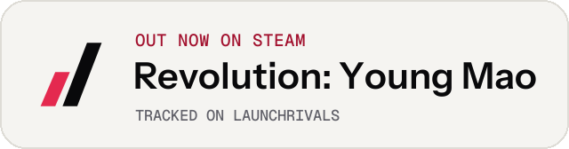 Light launch badge for Revolution: Young Mao