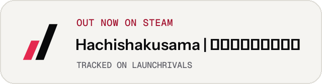 Light launch badge for Hachishakusama | 八尺様がいた夏休み