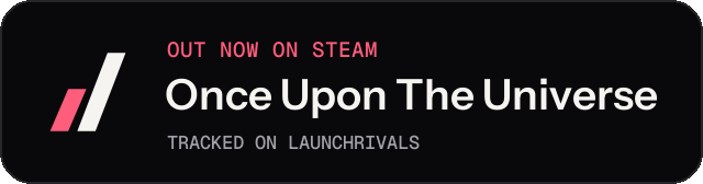 Dark launch badge for Once Upon The Universe