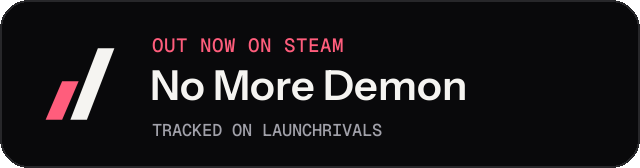Dark launch badge for No More Demon