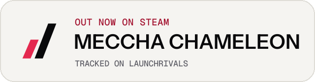 Light launch badge for MECCHA CHAMELEON