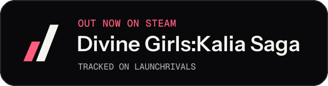 Dark launch badge for Divine Girls:Kalia Saga