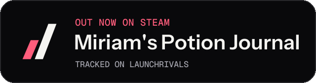 Dark launch badge for Miriam's Potion Journal