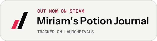 Light launch badge for Miriam's Potion Journal
