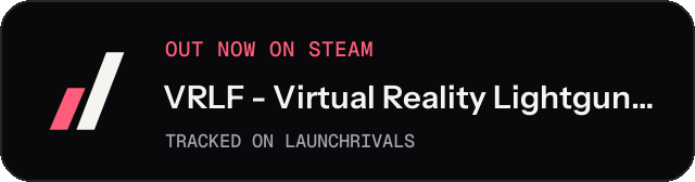 Dark launch badge for VRLF - Virtual Reality Lightgun Framework