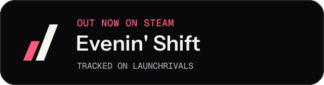 Dark launch badge for Evenin' Shift
