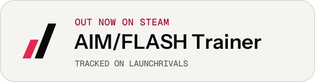 Light launch badge for AIM/FLASH Trainer