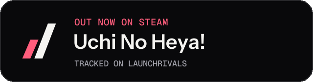 Dark launch badge for Uchi No Heya!
