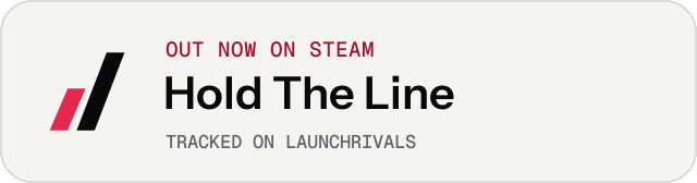 Light launch badge for Hold The Line