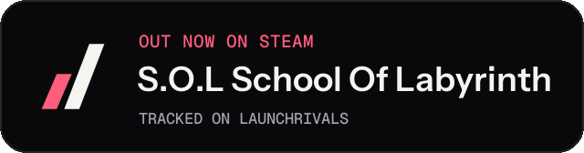 Dark launch badge for S.O.L School Of Labyrinth