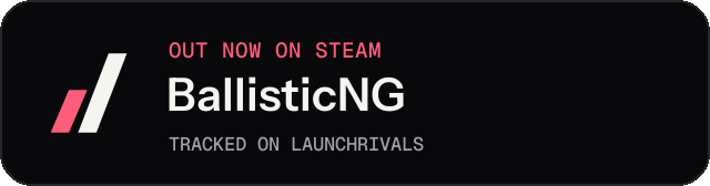 Dark launch badge for BallisticNG