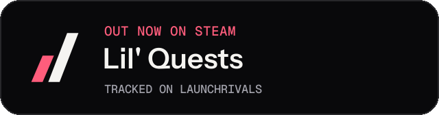 Dark launch badge for Lil' Quests