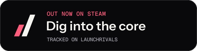 Dark launch badge for Dig into the core