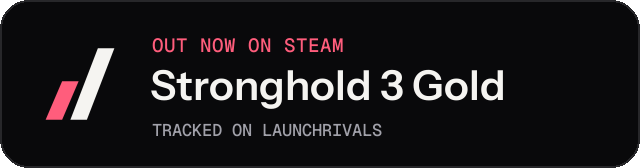 Dark launch badge for Stronghold 3 Gold