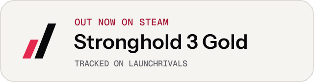 Light launch badge for Stronghold 3 Gold